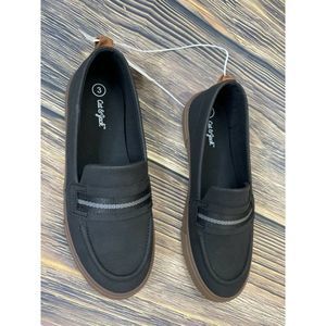 Cat & Jack LYAM Boys Slip on Boat Shoes Charcoal Dark Gray Size 3  New Box